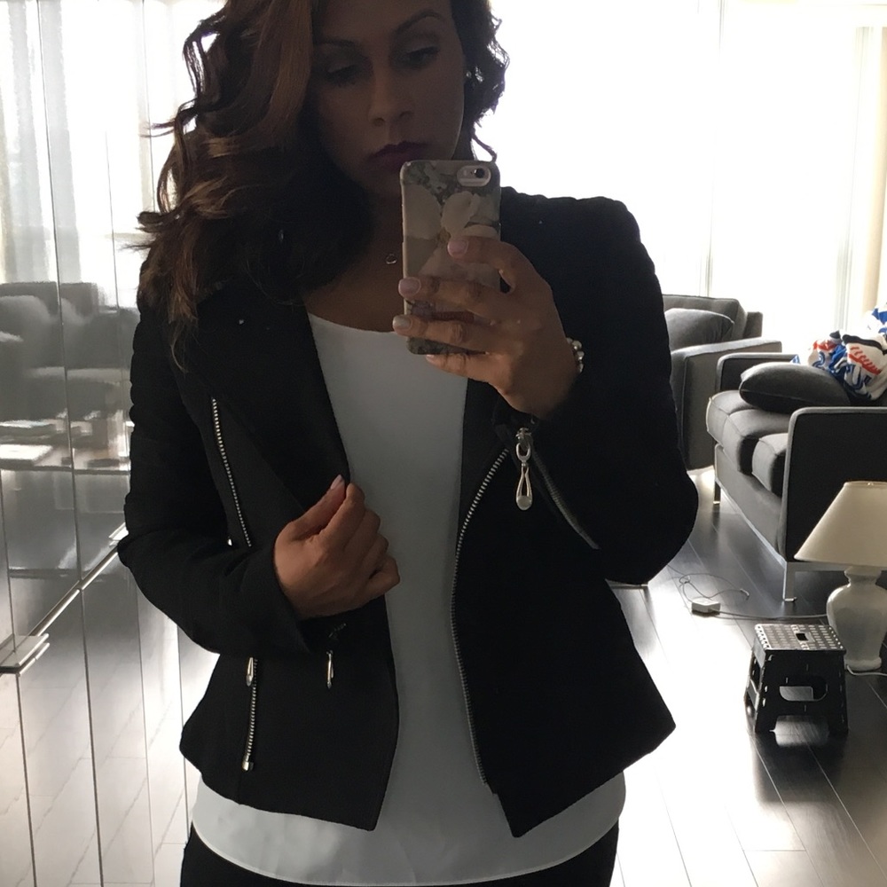 Kenneth Cole Moto blazer